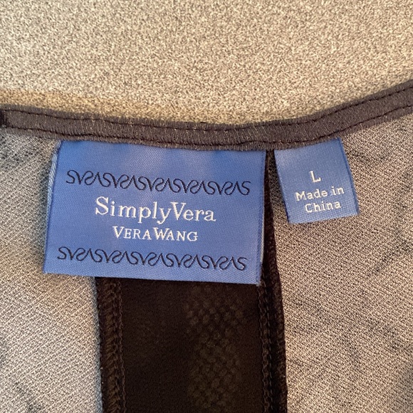 Vera Wang - Floral Dress. Size L - Picture 3 of 8